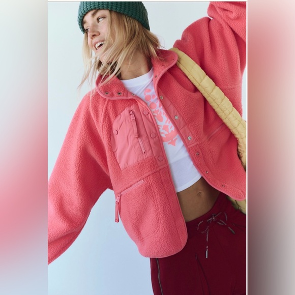 Free People Hit the Slopes Fleece Jacket - Picture 3 of 3